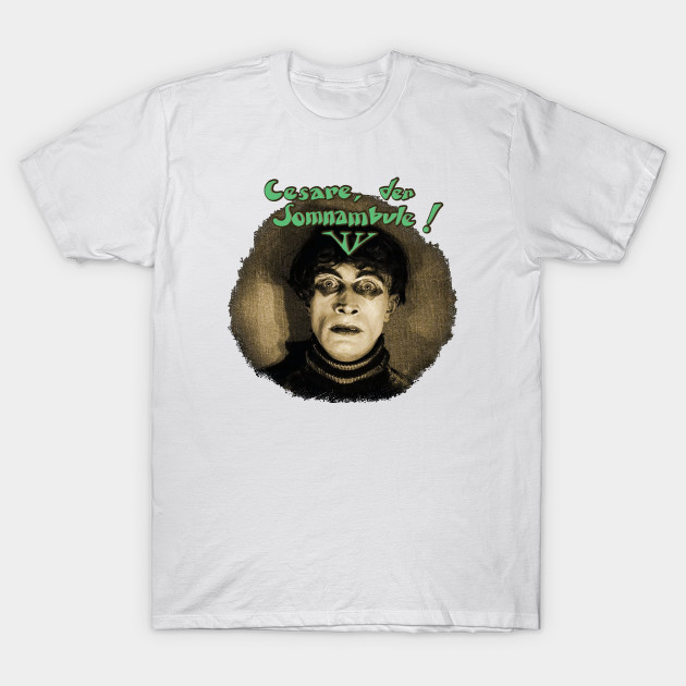 Cesare The Somnambulist T-Shirt-TOZ